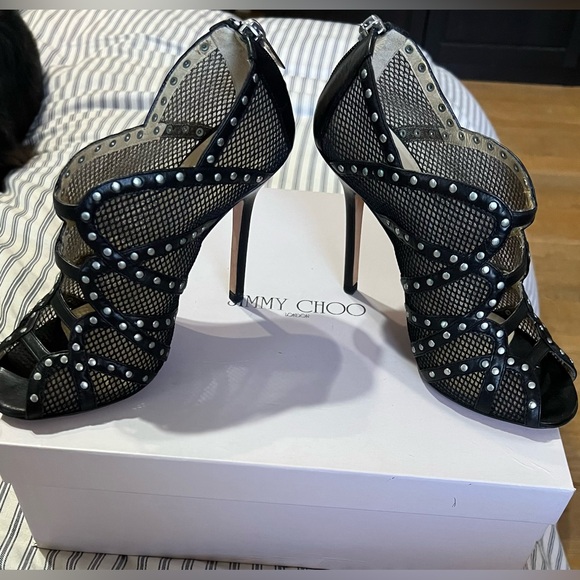 Jimmy choo open toe high heels - Picture 2 of 4